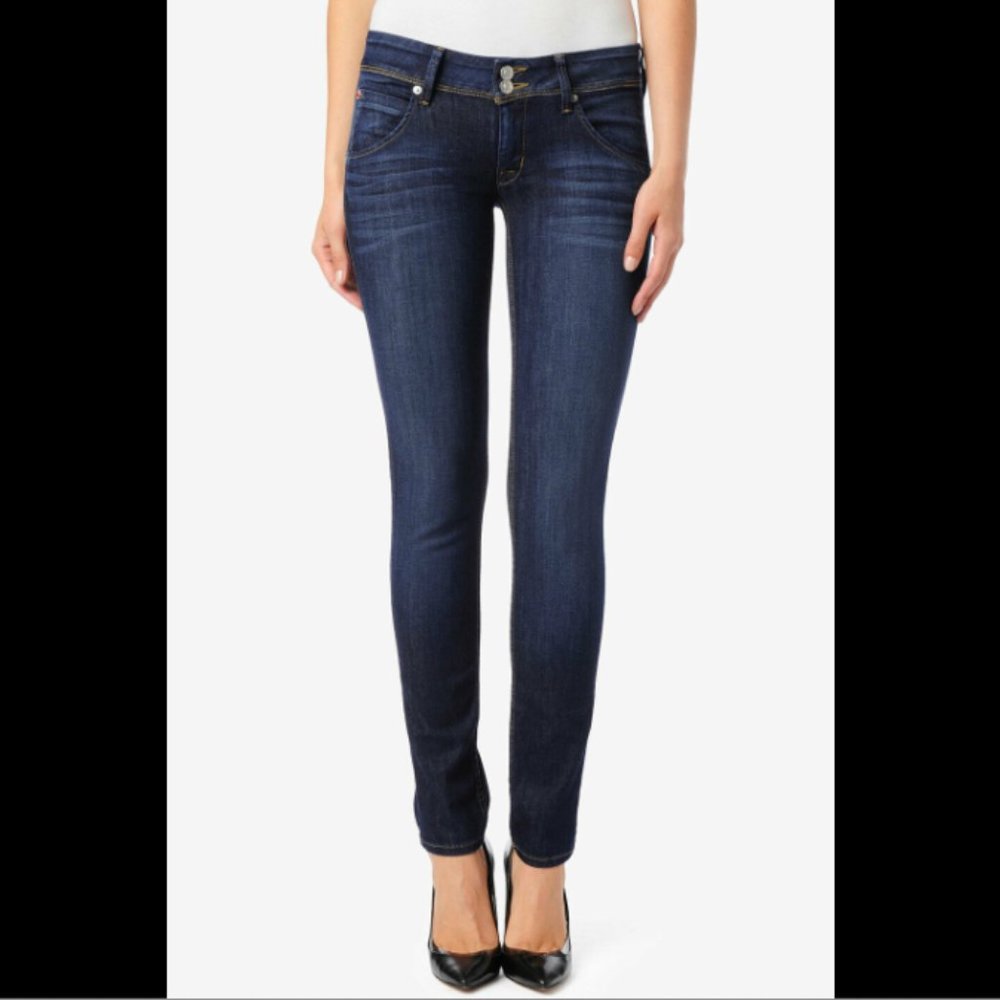 HUDSON Collin Flap Dark Wash Skinny Jean Sz 26